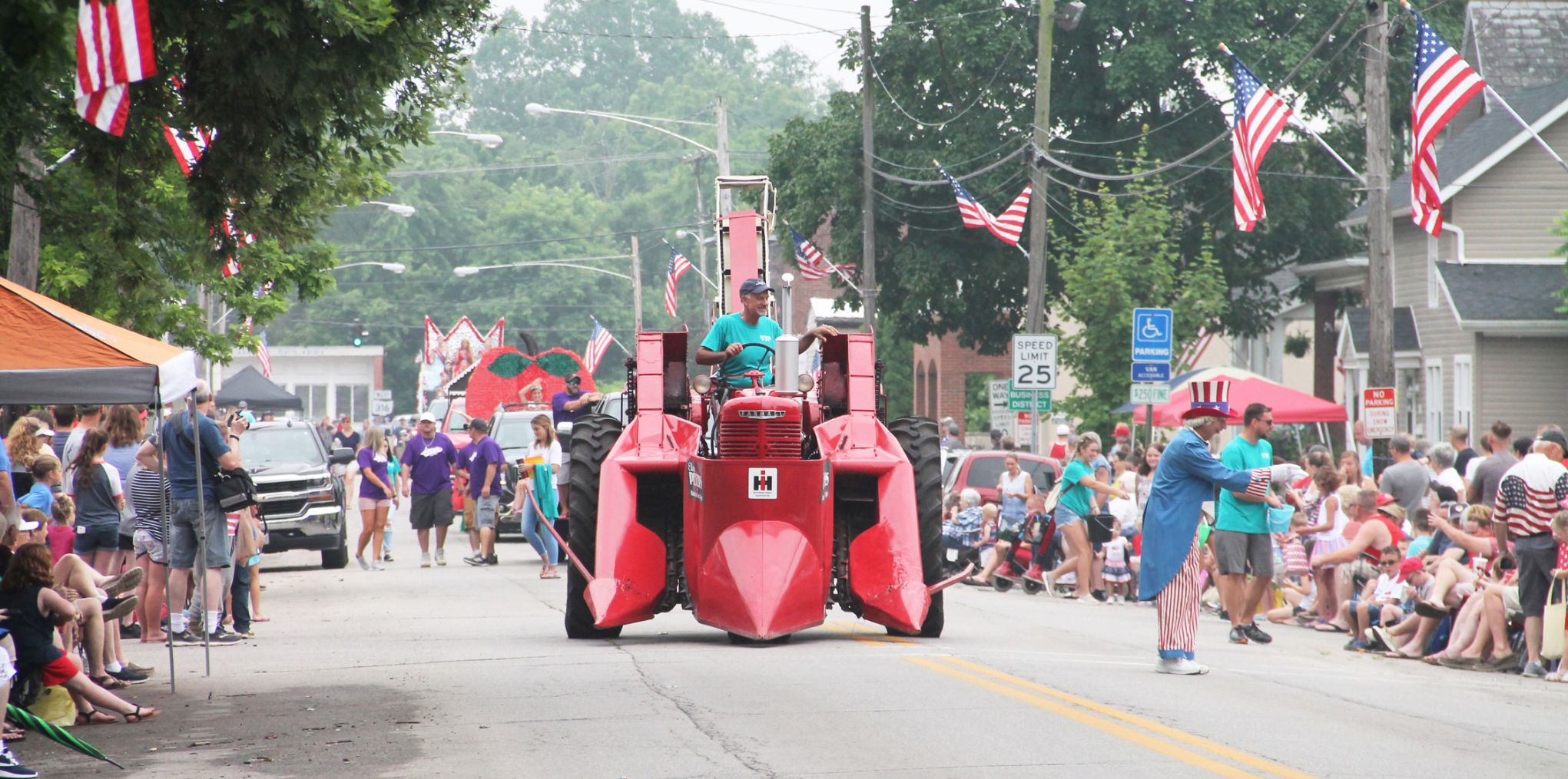 Combine on Long Street